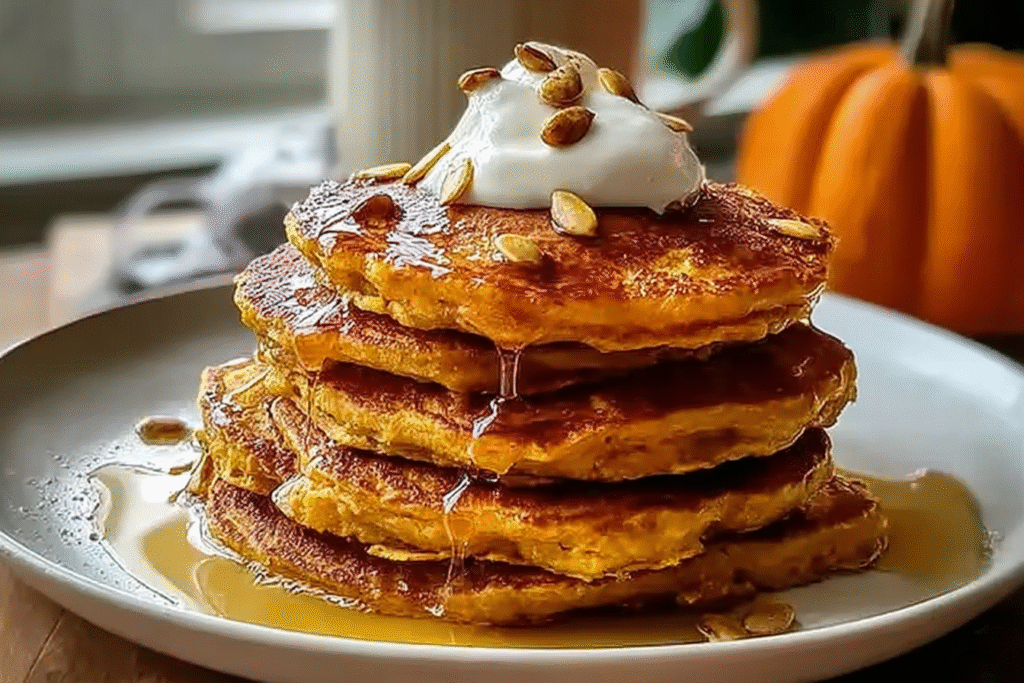 Easy Pumpkin Pancakes Recipe 3.png