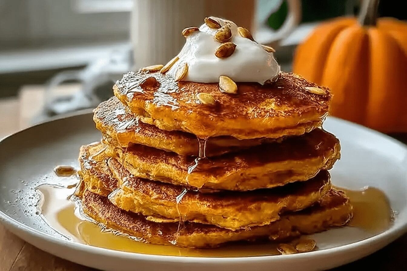 Easy Pumpkin Pancakes Recipe 3.png