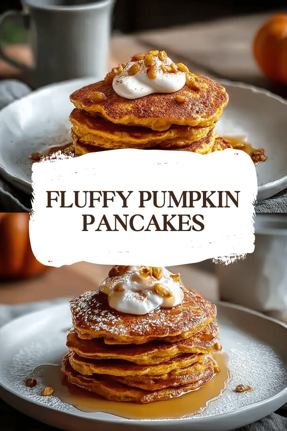 Fluffy Pumpkin Pancakes