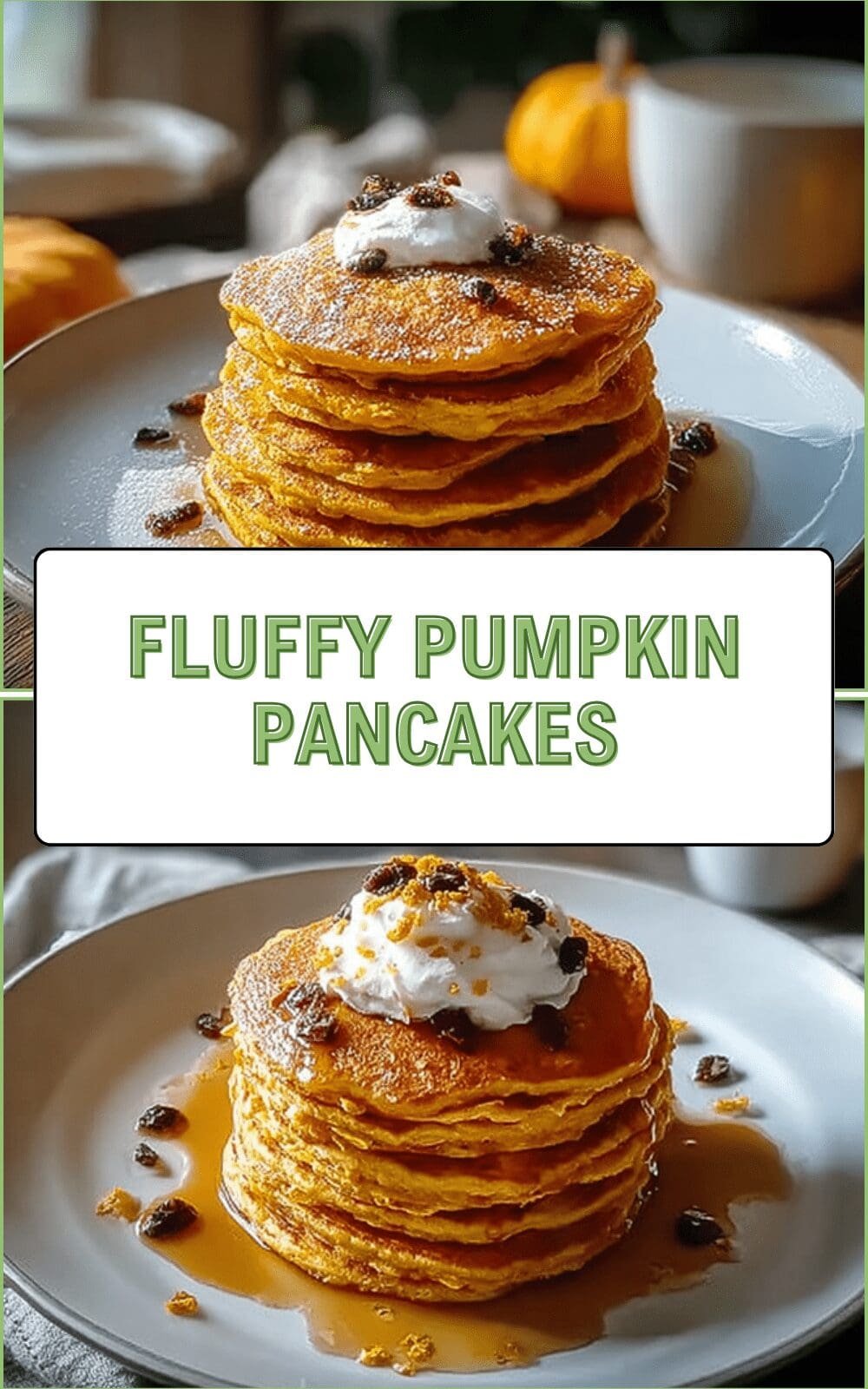 Fluffy Pumpkin Pancakes