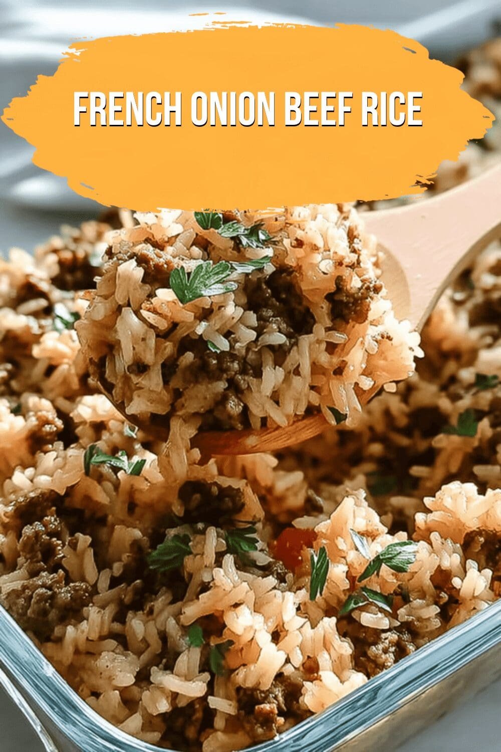 French Onion Beef Rice