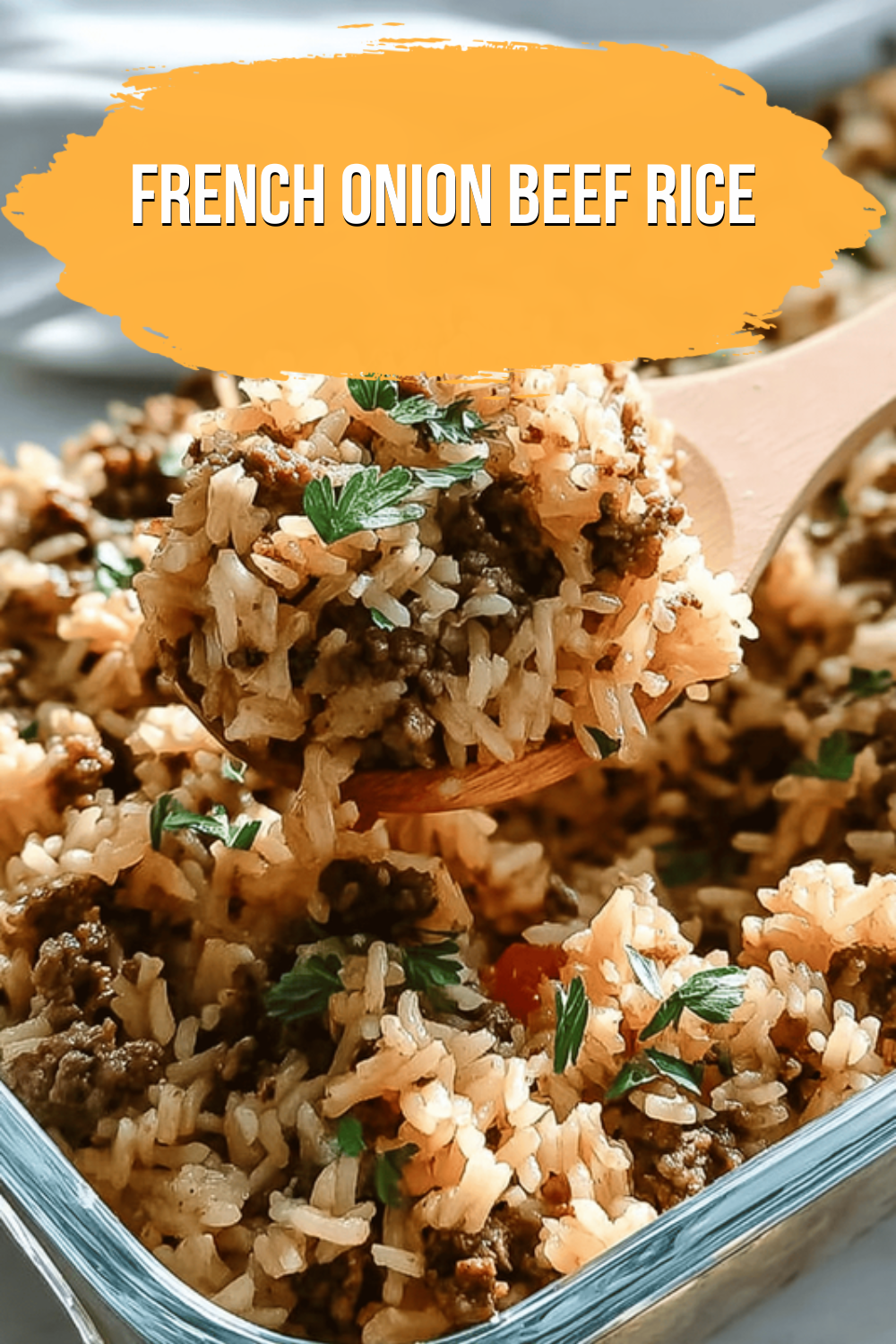 French Onion Beef Rice
