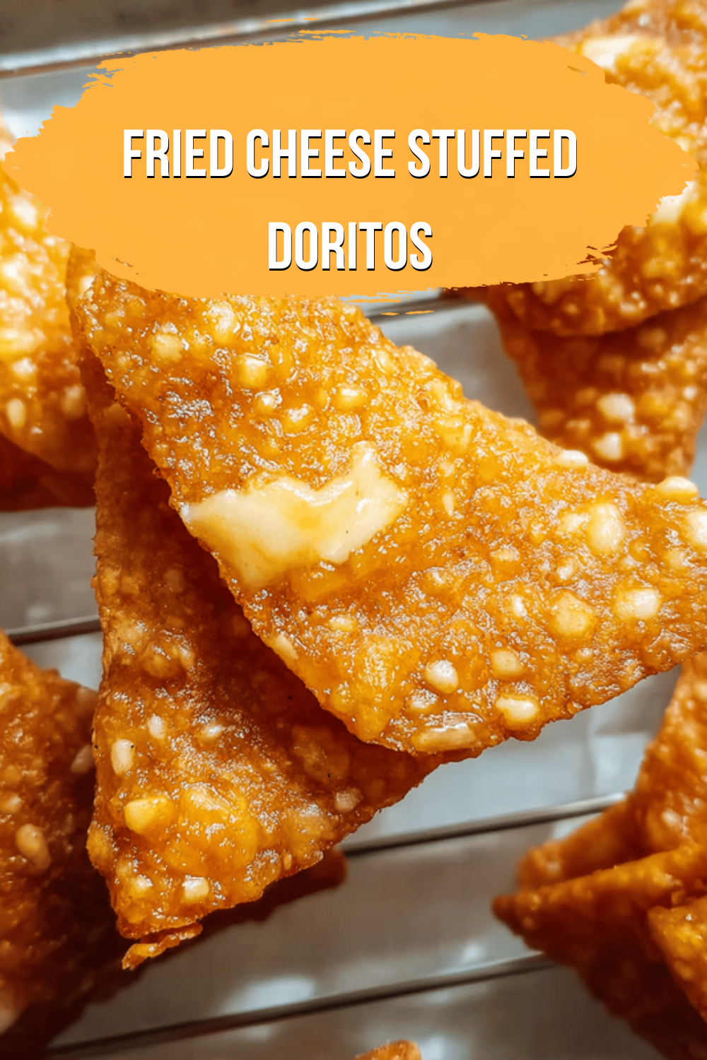 Fried Cheese Stuffed Doritos