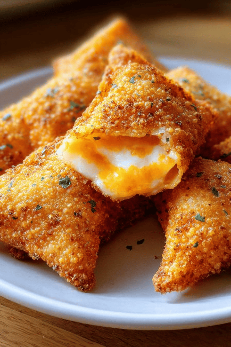 Fried Cheese Stuffed Doritos