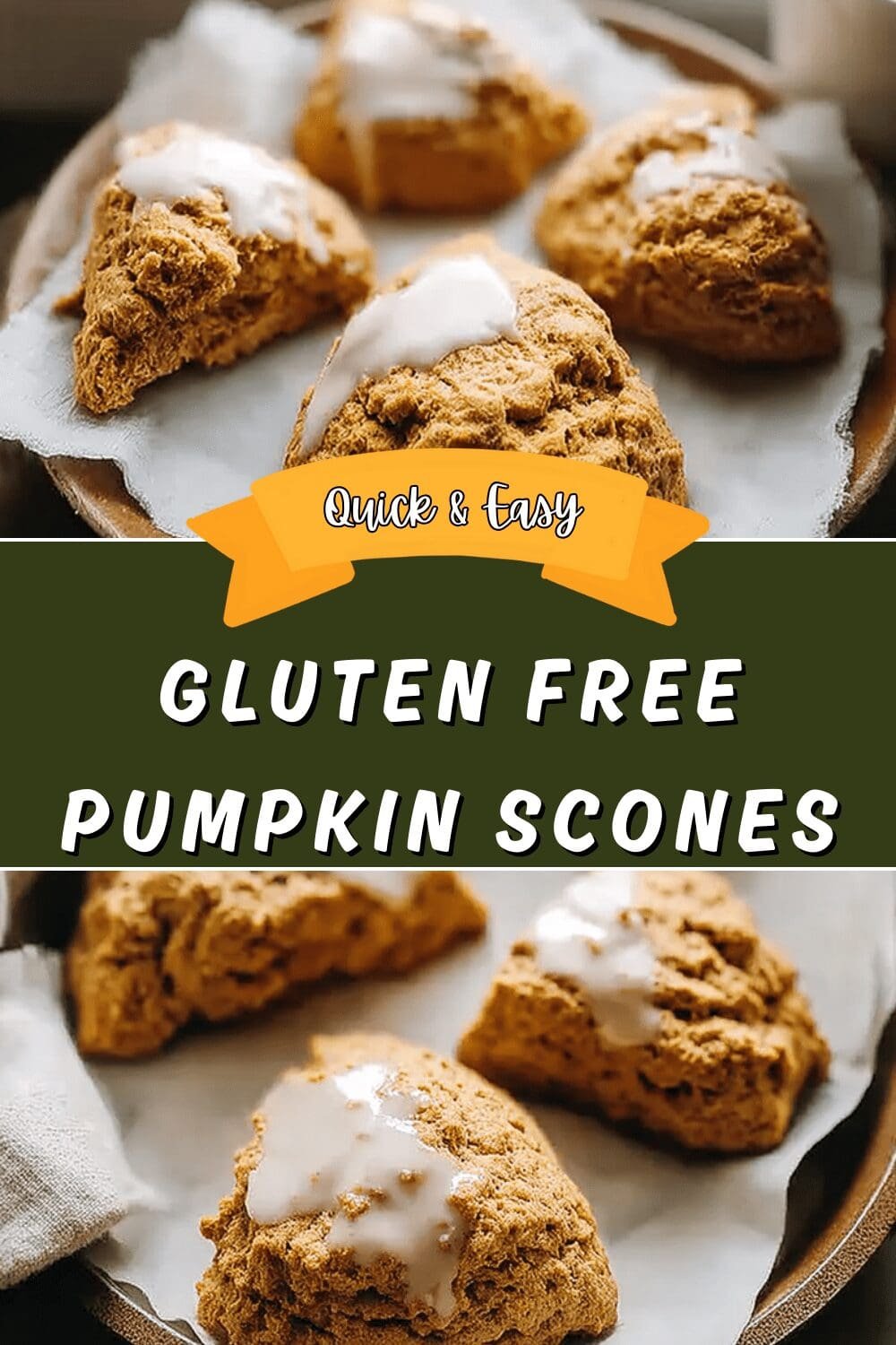 Gluten Free Pumpkin Scones