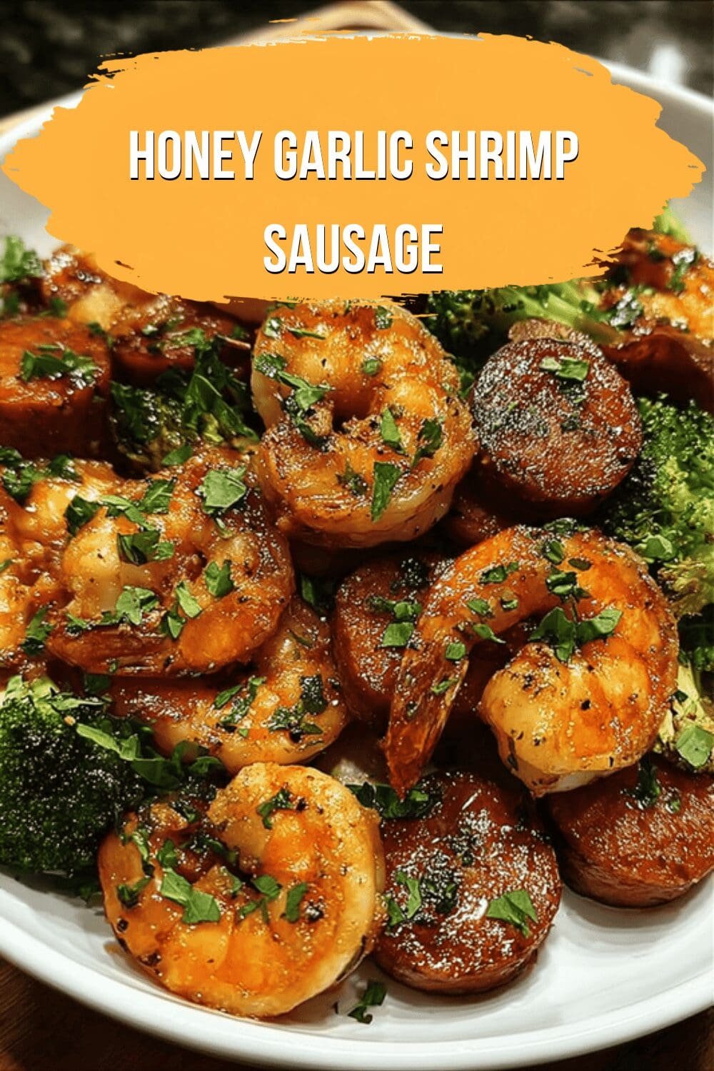 Honey Garlic Shrimp Sausage