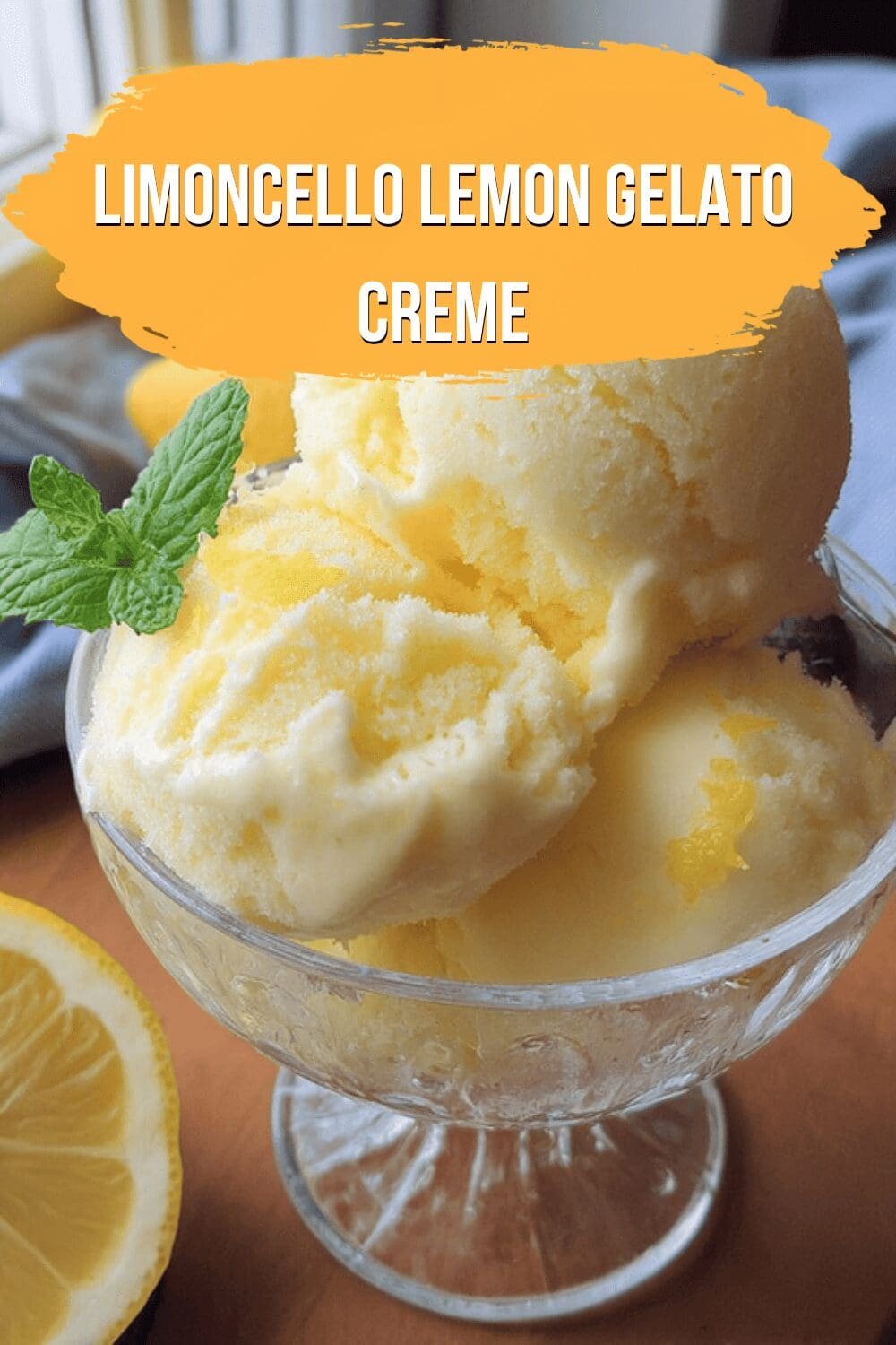 Limoncello Lemon Gelato Creme