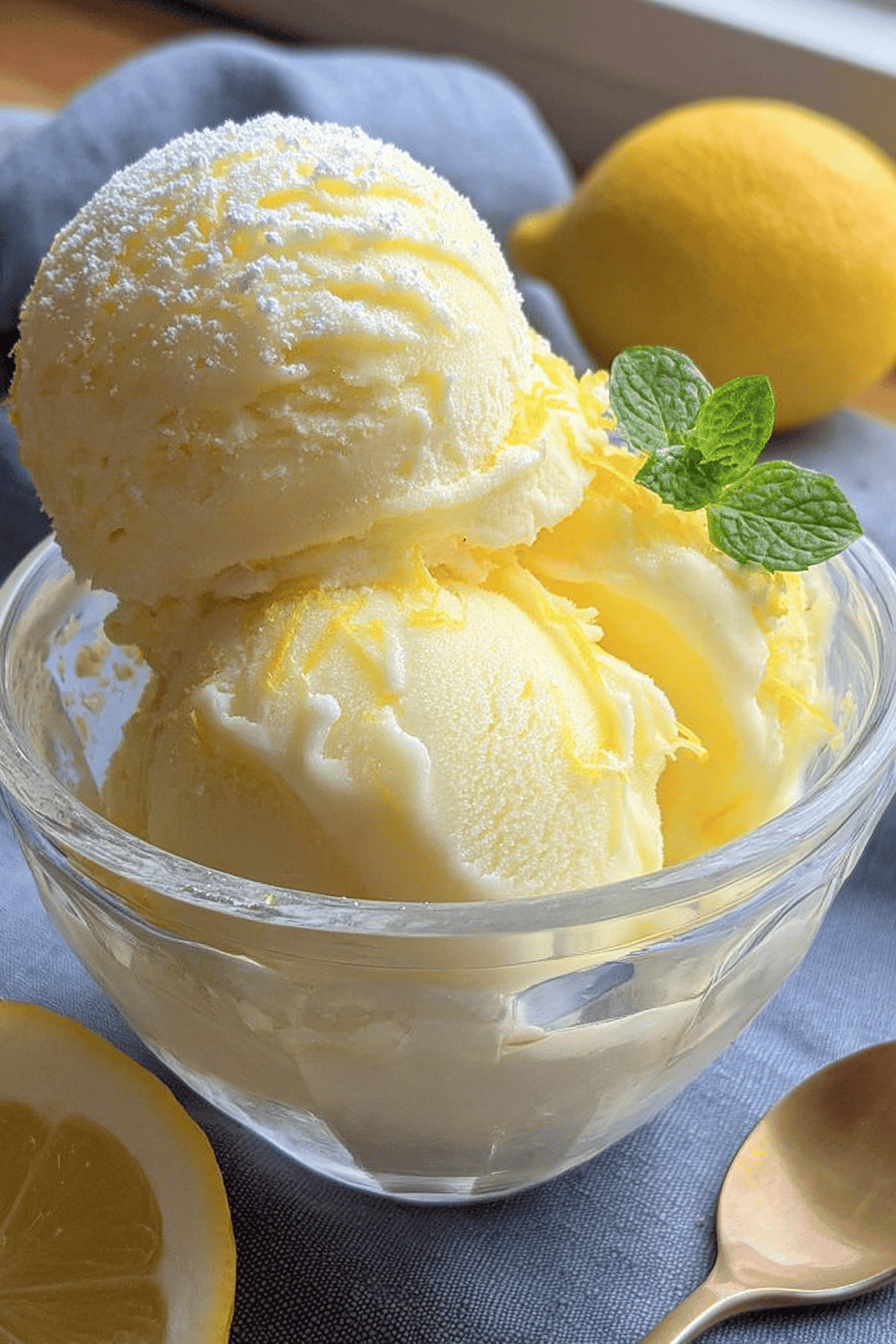Limoncello Lemon Gelato Creme
