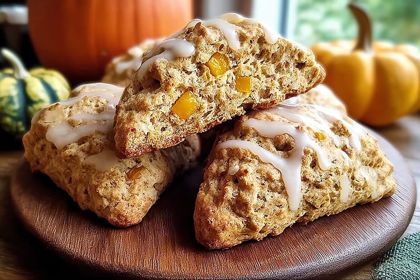Maple Pumpkin Scones