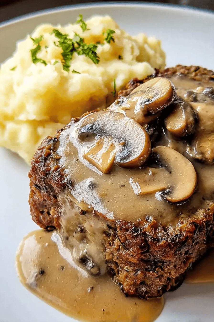 Meatloaf Mushroom Gravy