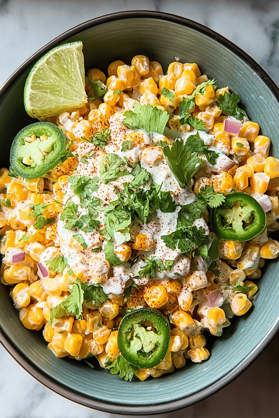 Mexican Street Corn Salad