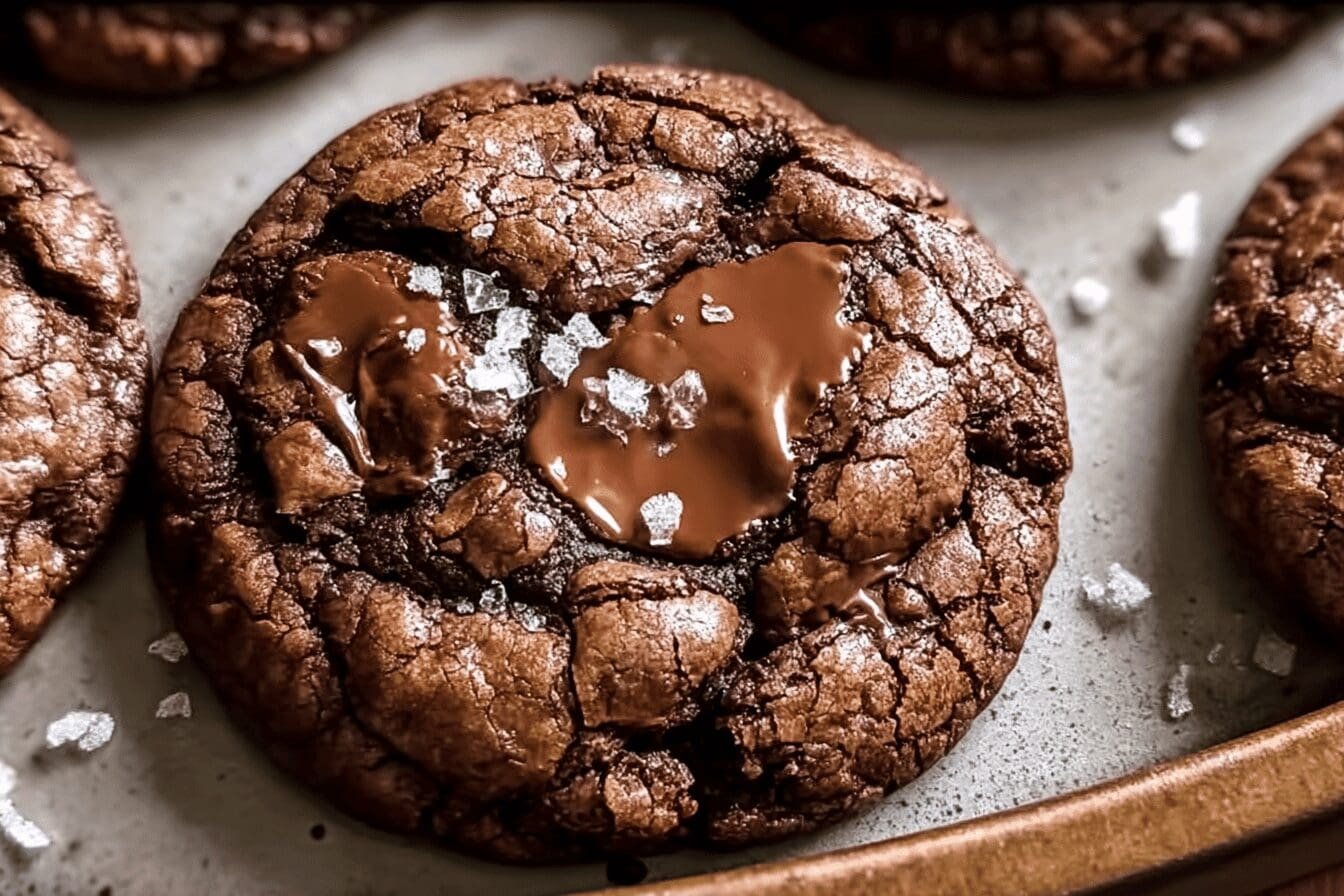 Molten Chocolate Cookies