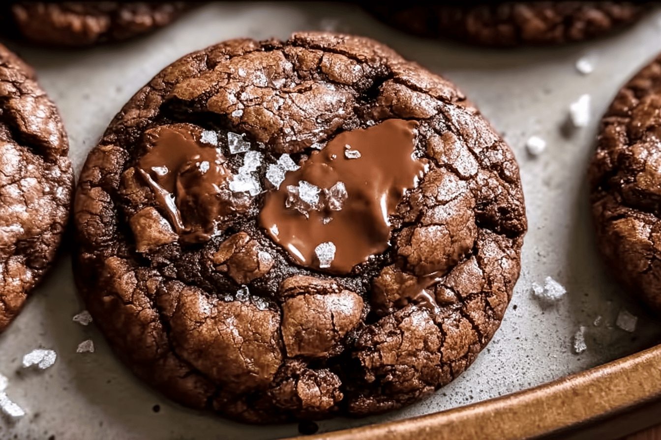 Molten Chocolate Cookies