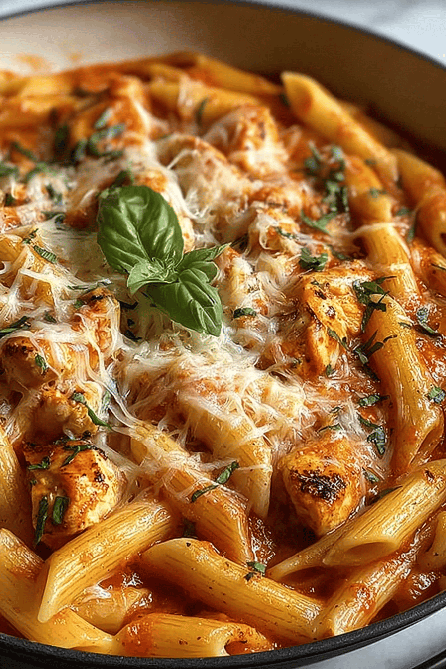 One Pot Chicken Pasta