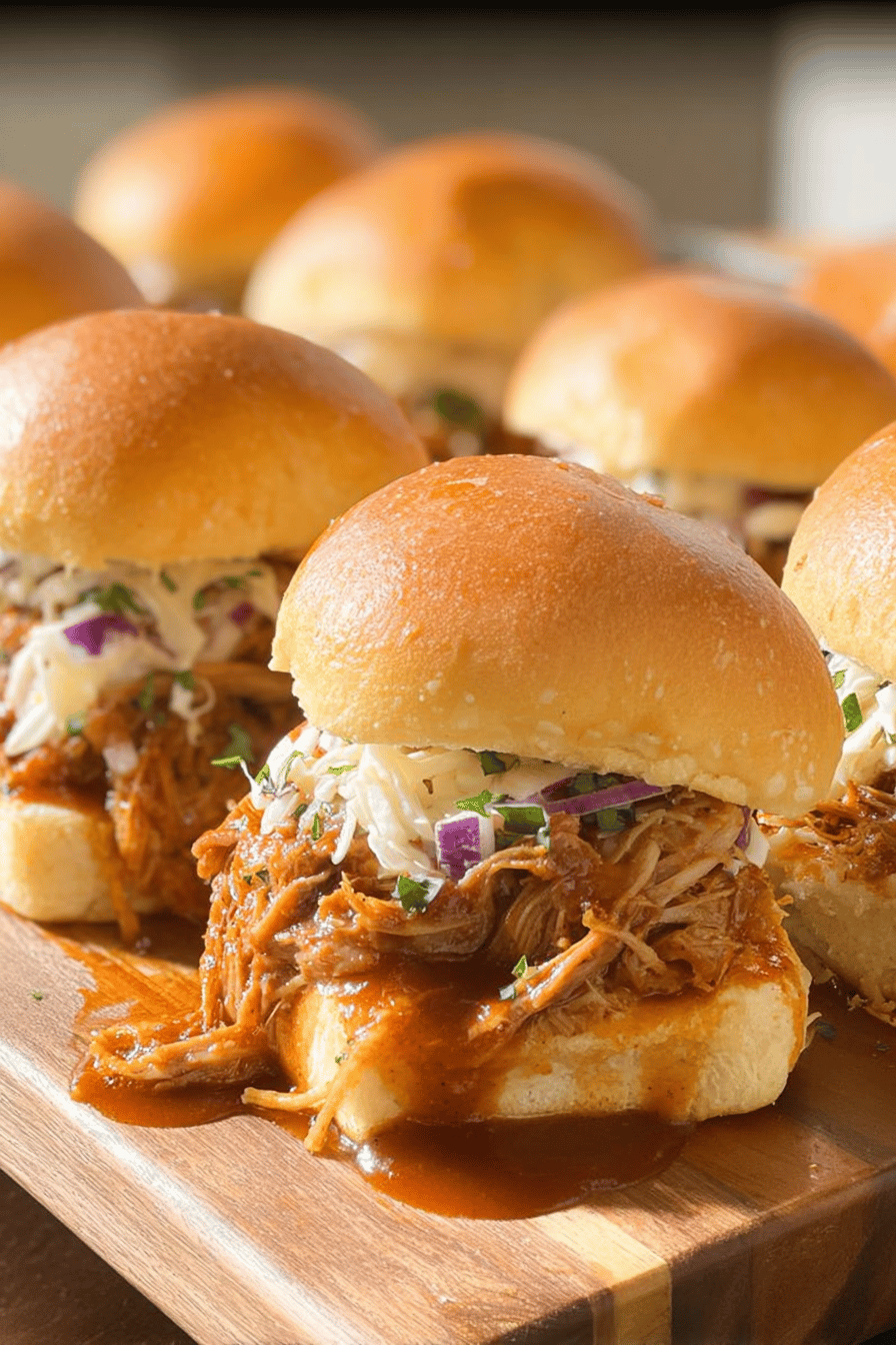 Pulled Pork Hawaiian Sliders