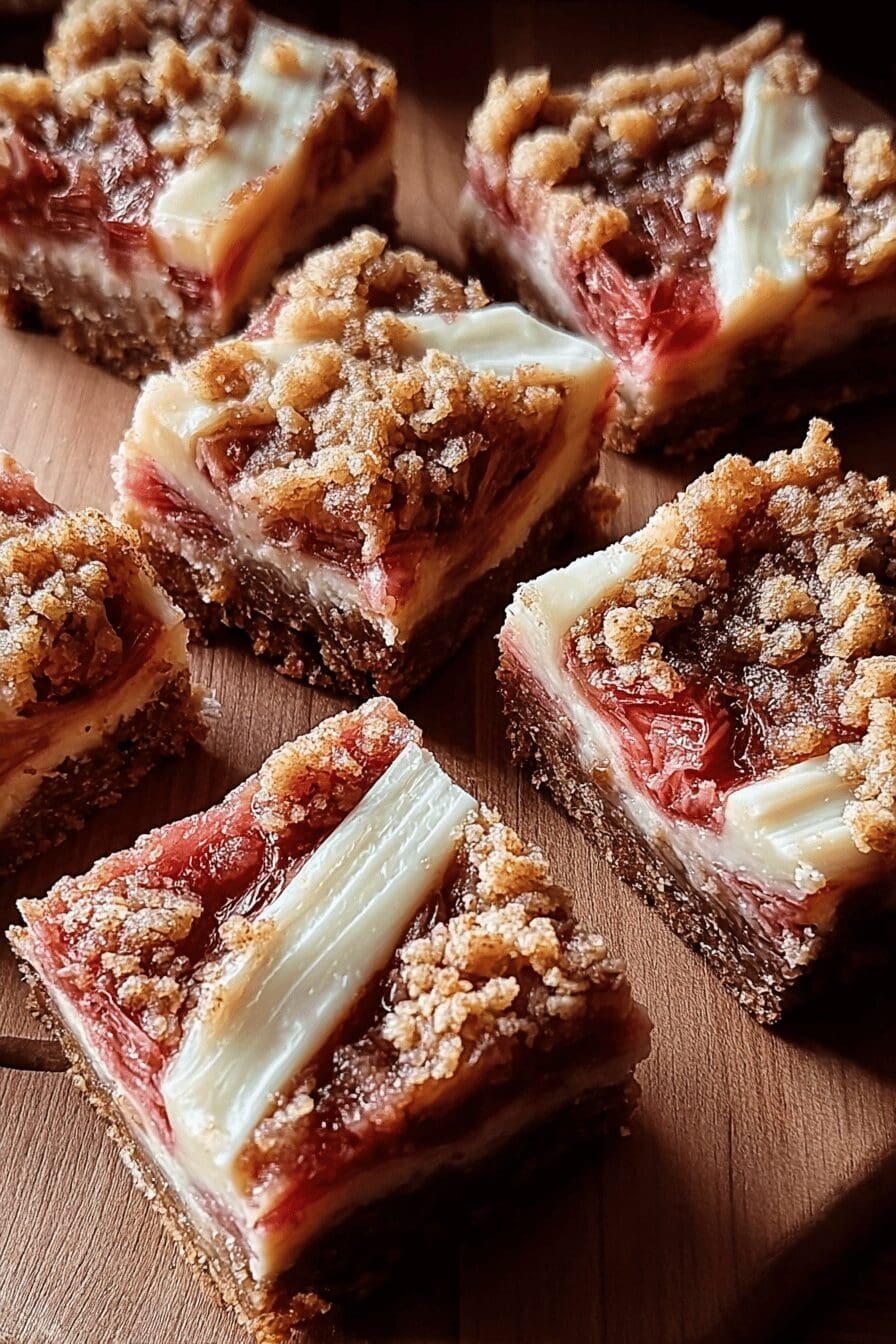 Rhubarb Bars
