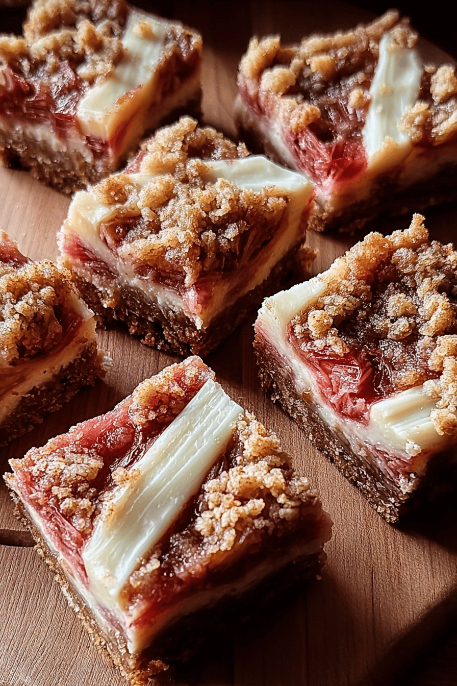 Rhubarb Bars