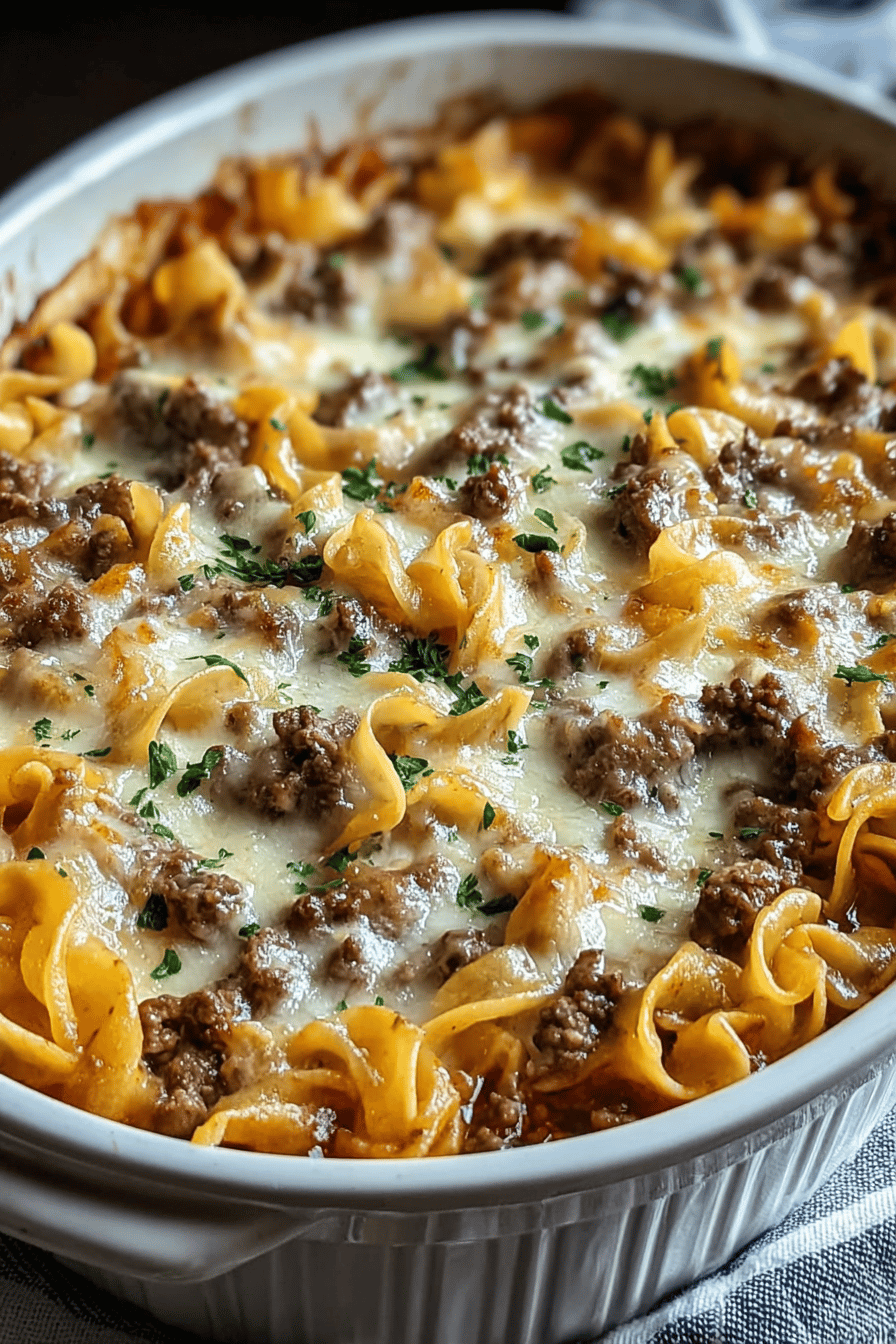 Sour Cream Beef Casserole