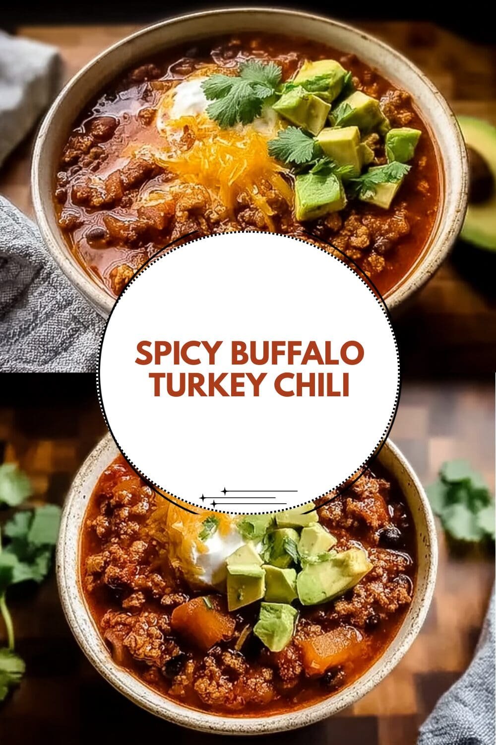 Spicy Buffalo Turkey Chili