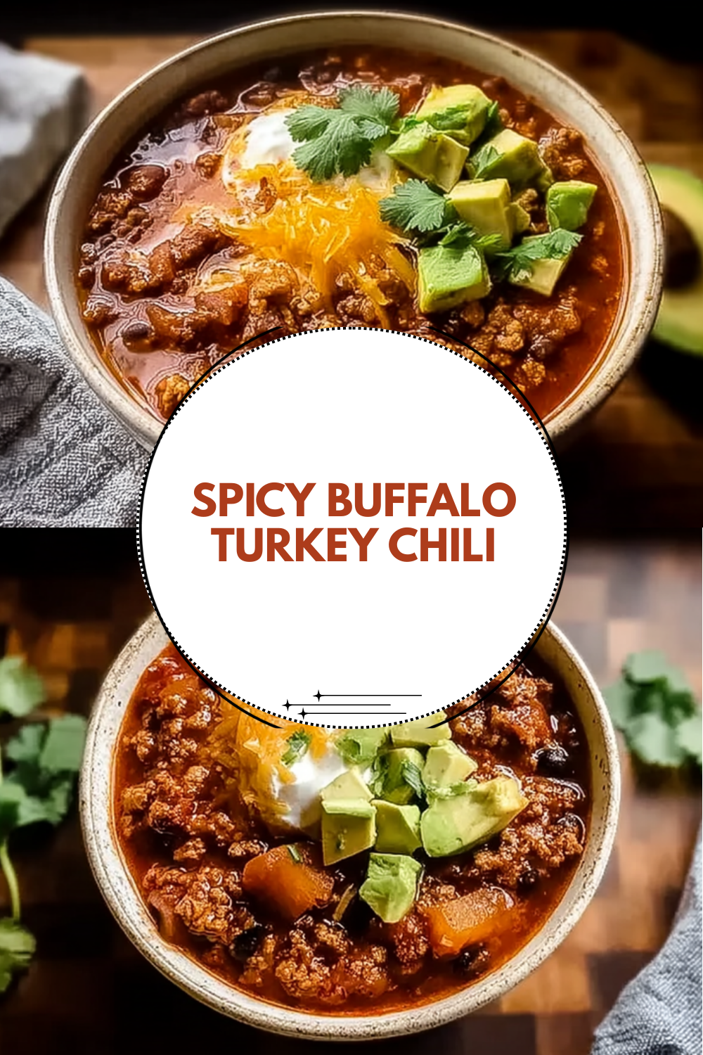 Spicy Buffalo Turkey Chili