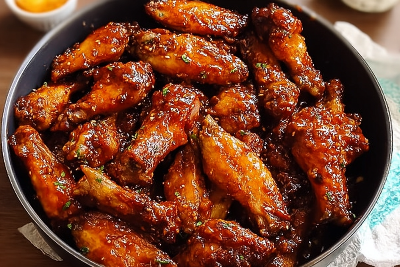 Spicy Orange Chicken Wings