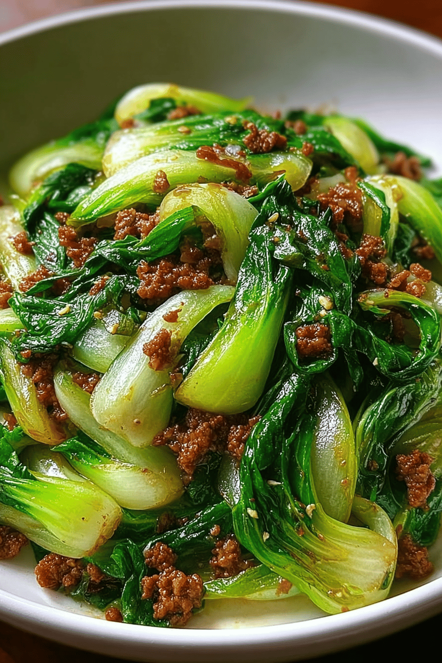 Stir Fried Bok Choy