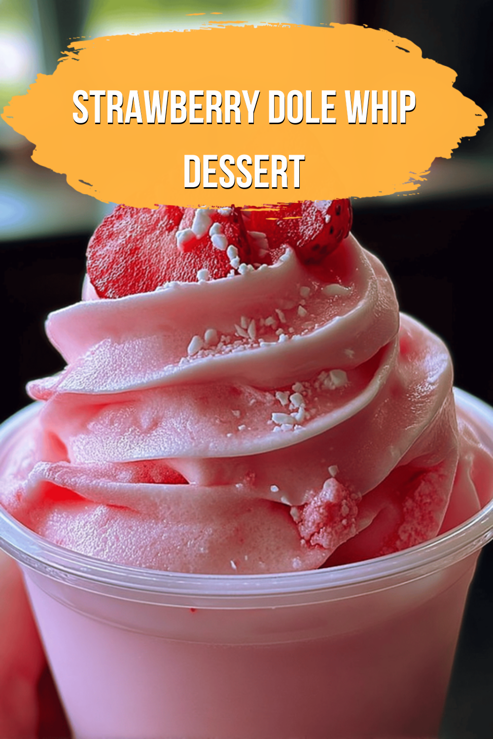Strawberry Dole Whip Dessert