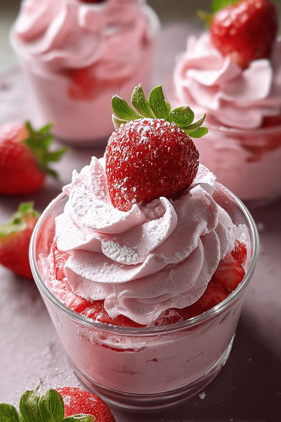 Strawberry Mousse