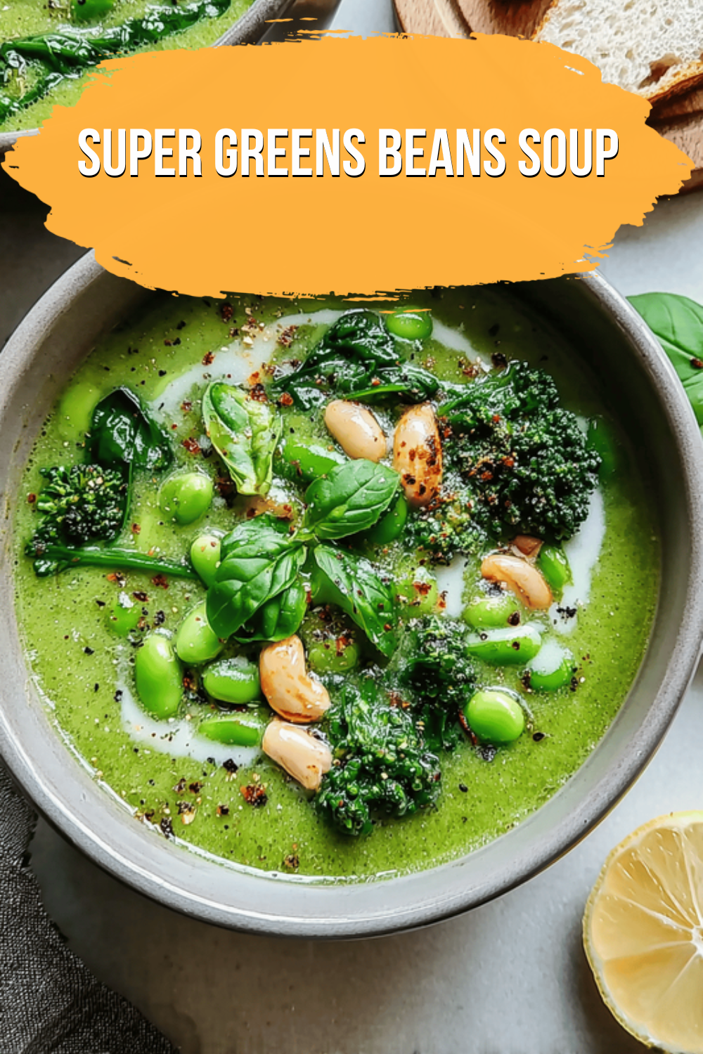 Super Greens Beans Soup