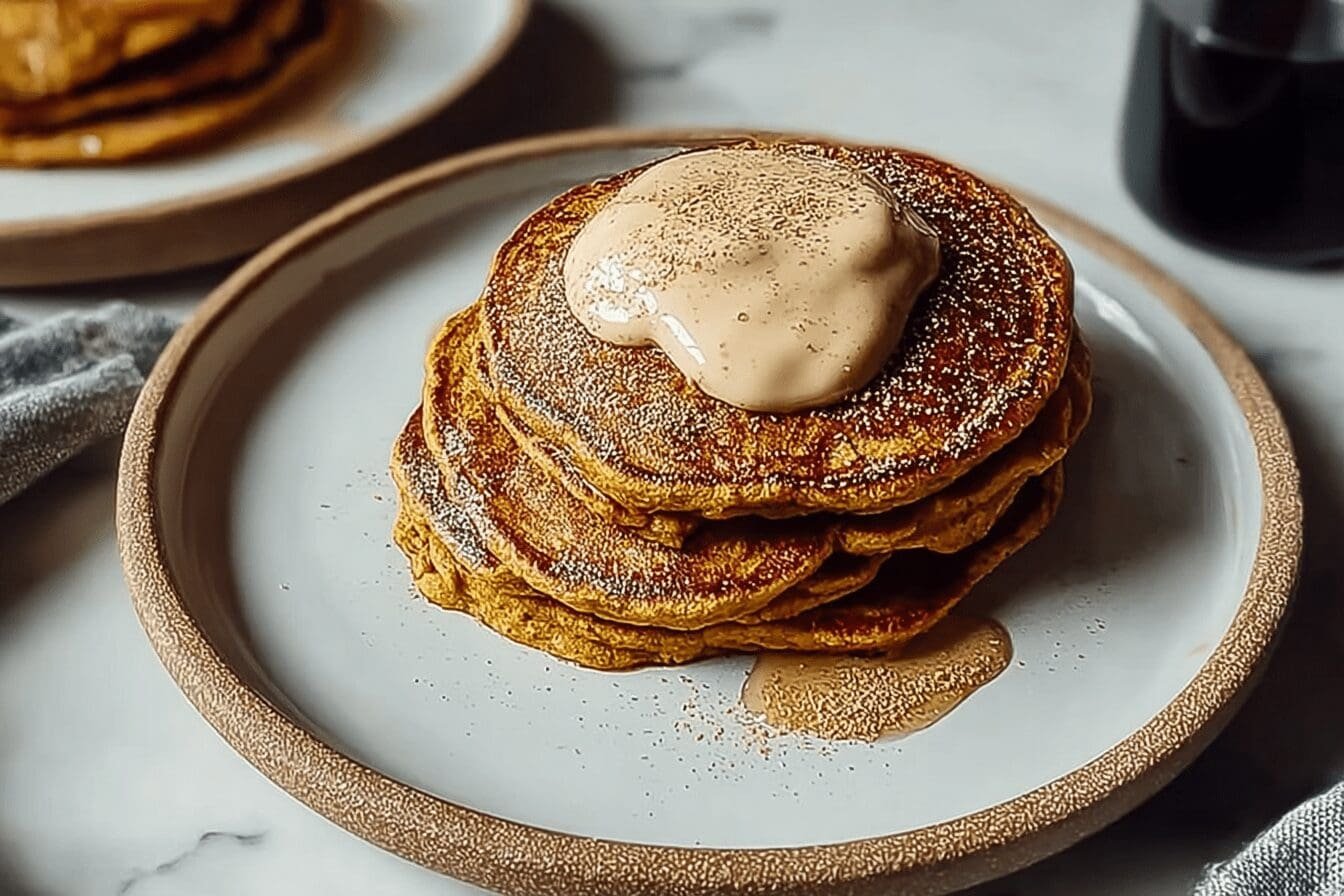 Vegan Pumpkin Pancakes