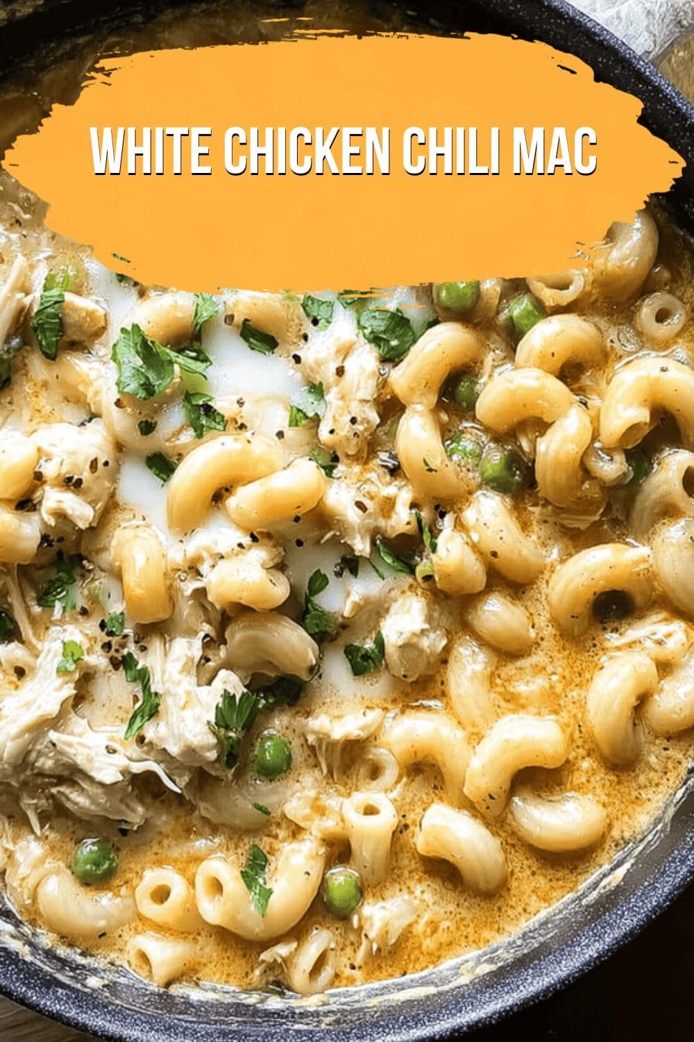 White Chicken Chili Mac