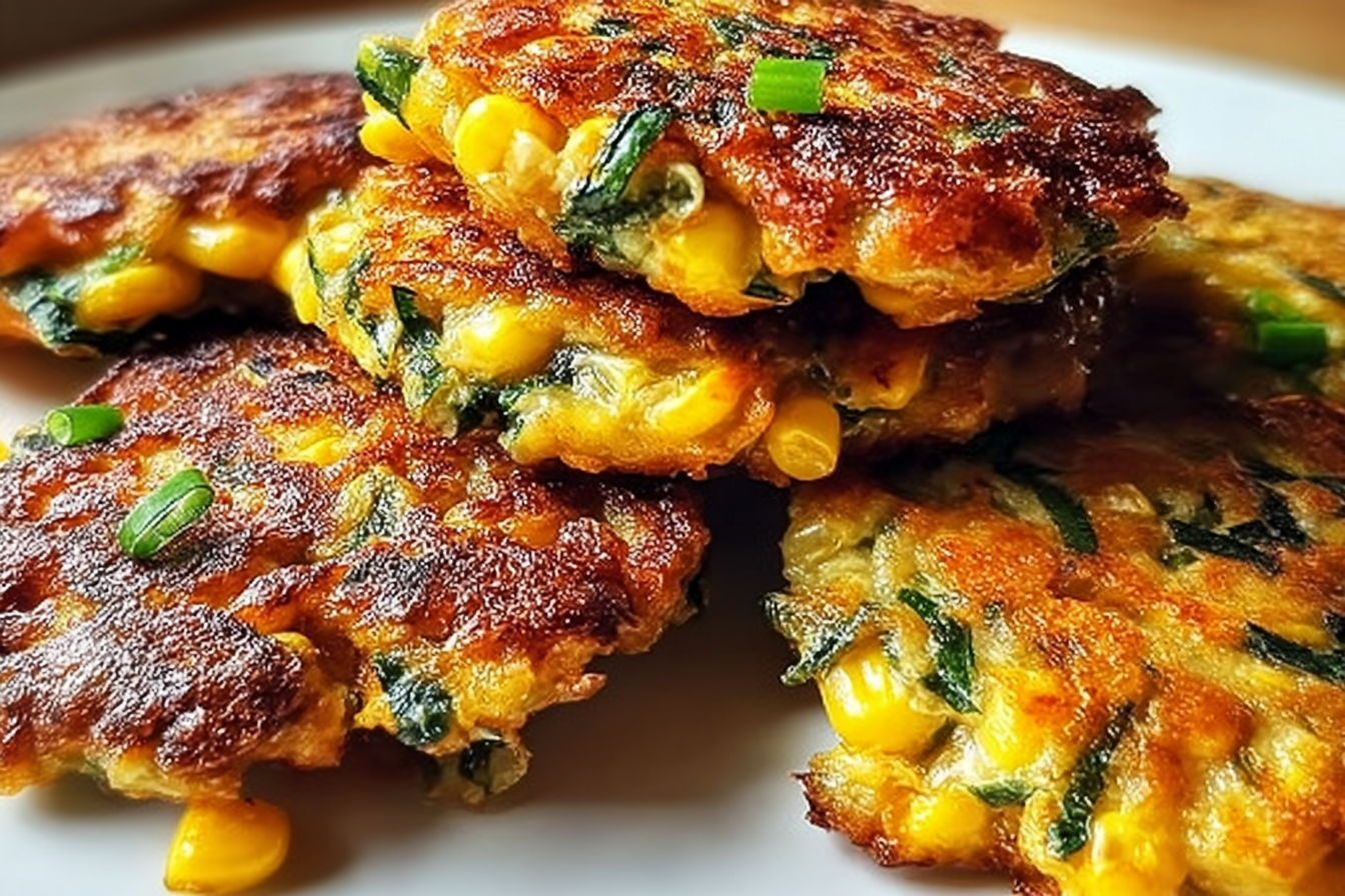 Zucchini Corn Fritters