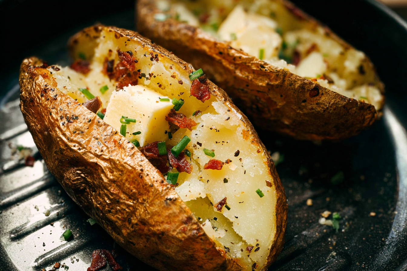 Air Fryer Baked Potatoes