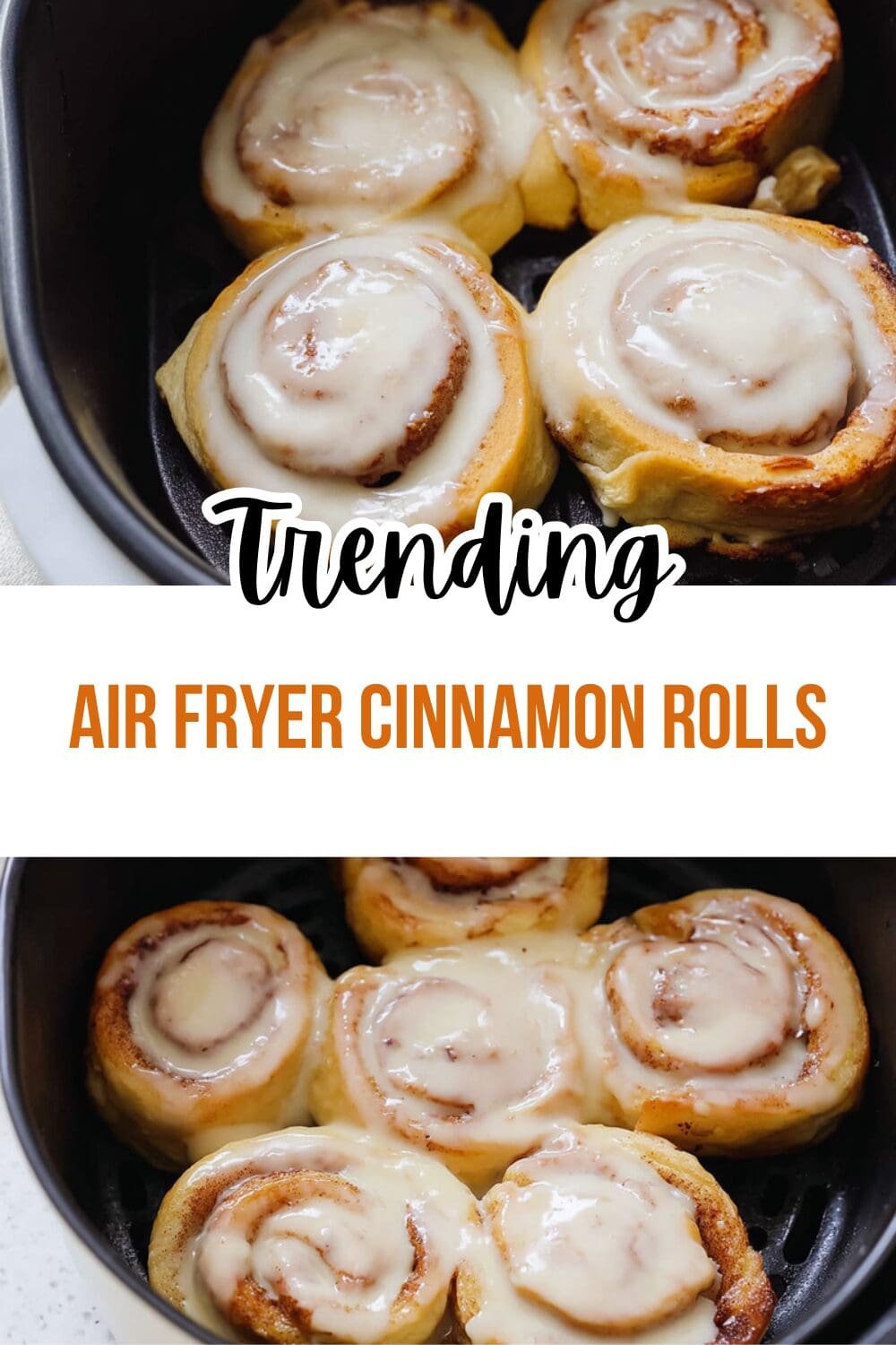 Air Fryer Cinnamon Rolls