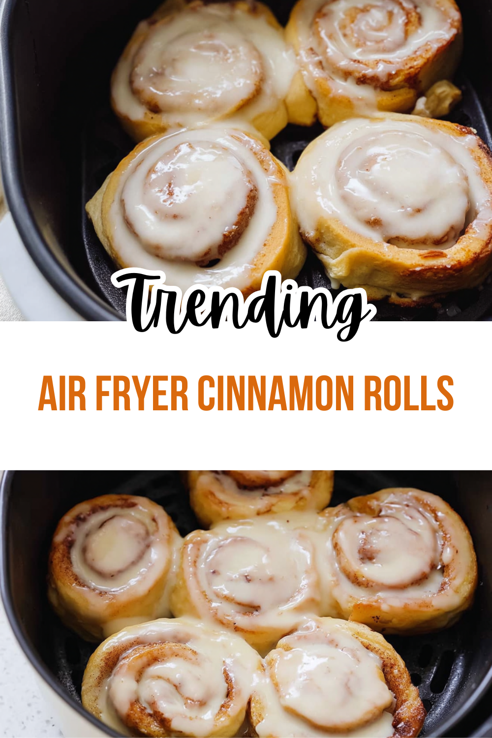 Air Fryer Cinnamon Rolls