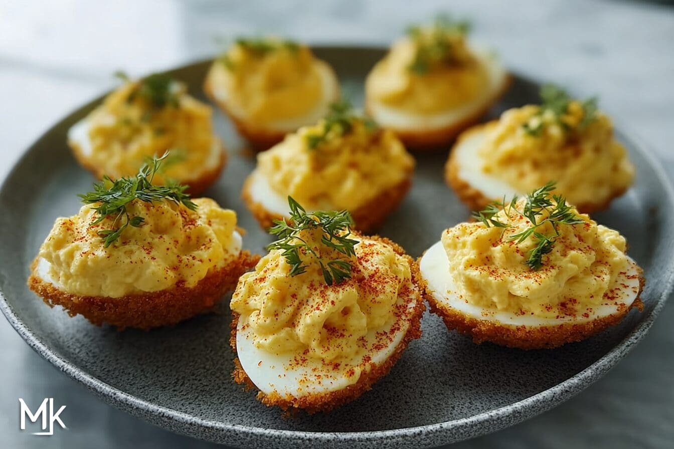 Air Fryer Deviled Eggs
