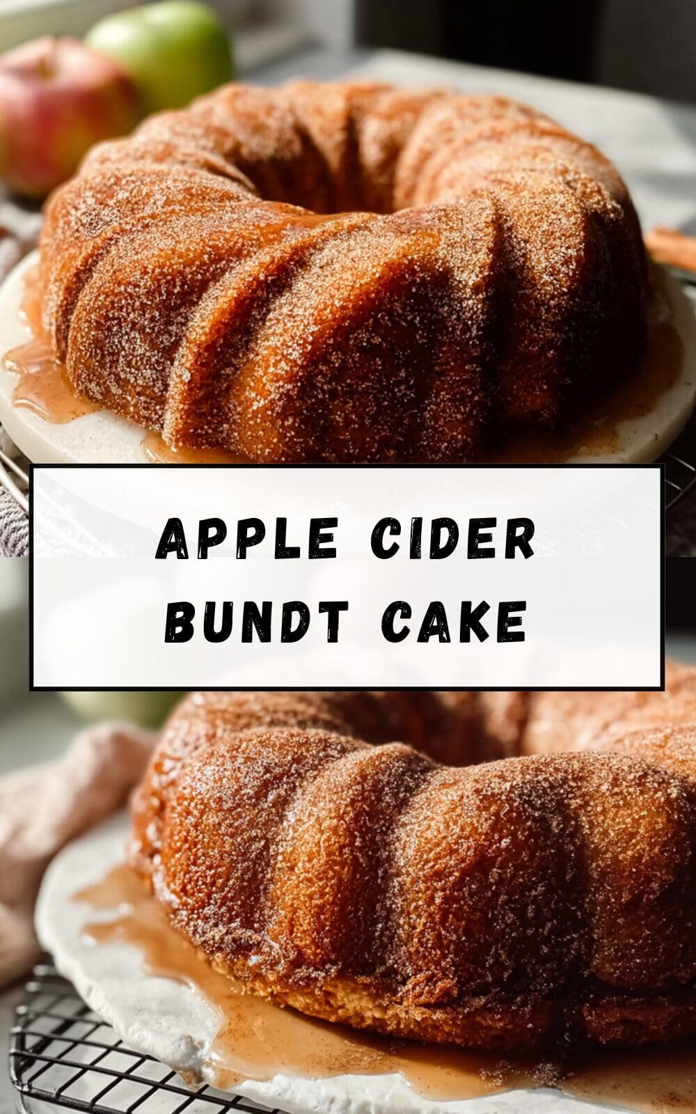 Apple Cider Bundt Cake