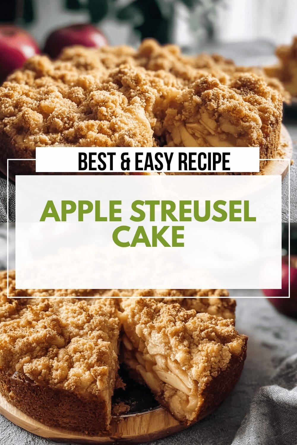 Apple Streusel Cake