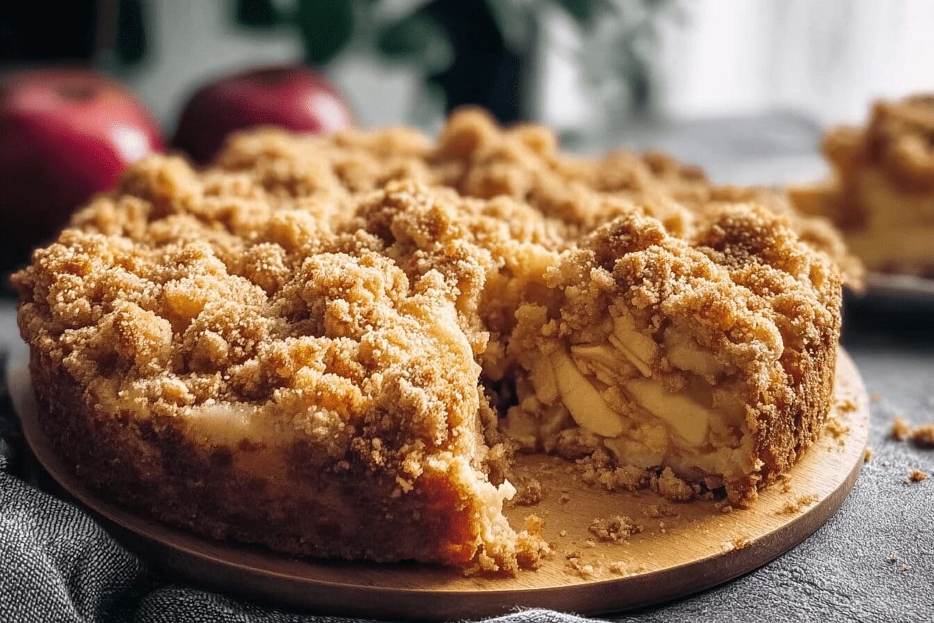 Apple Streusel Cake