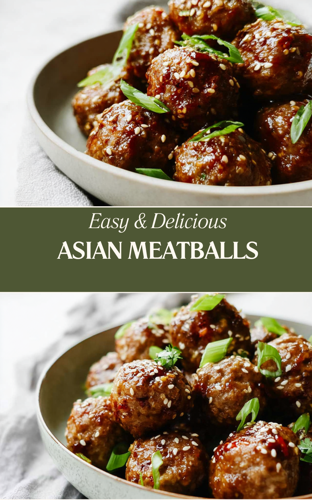 Asian Meatballs