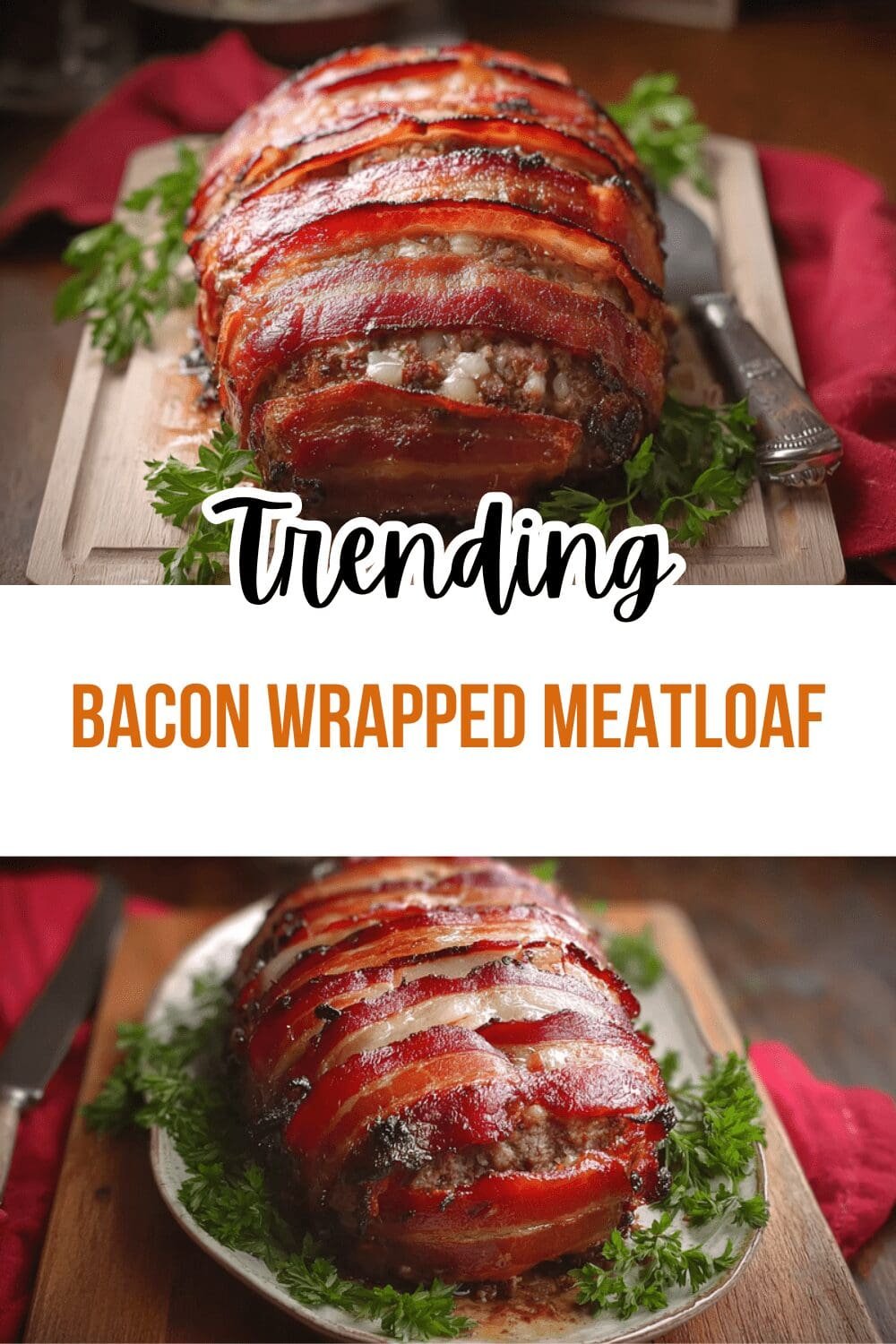 Bacon Wrapped Meatloaf