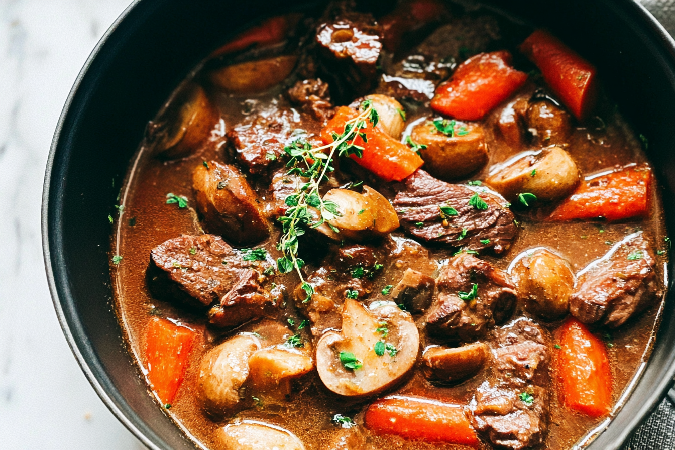 Beef Bourguignon