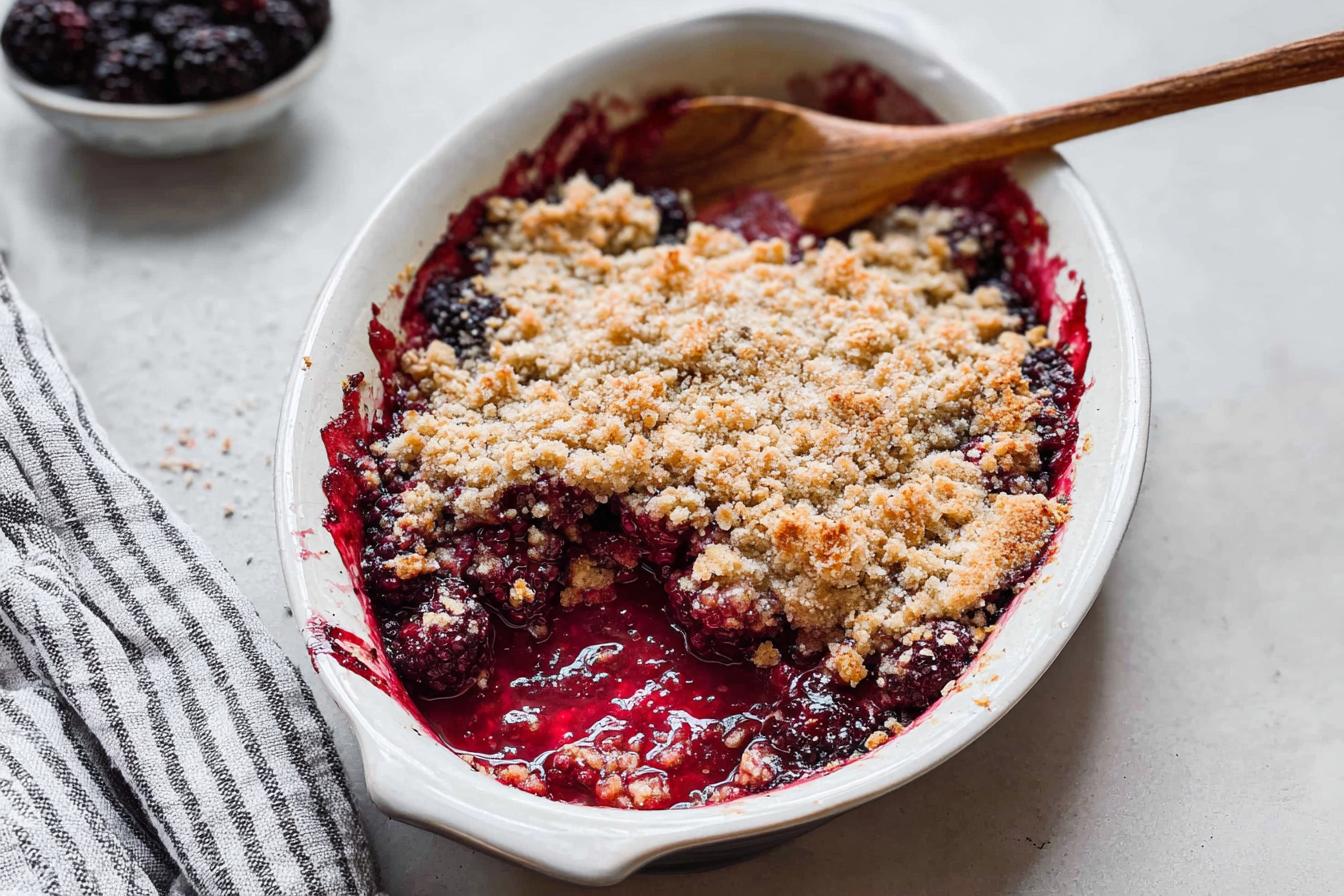 Blackberry Crumble