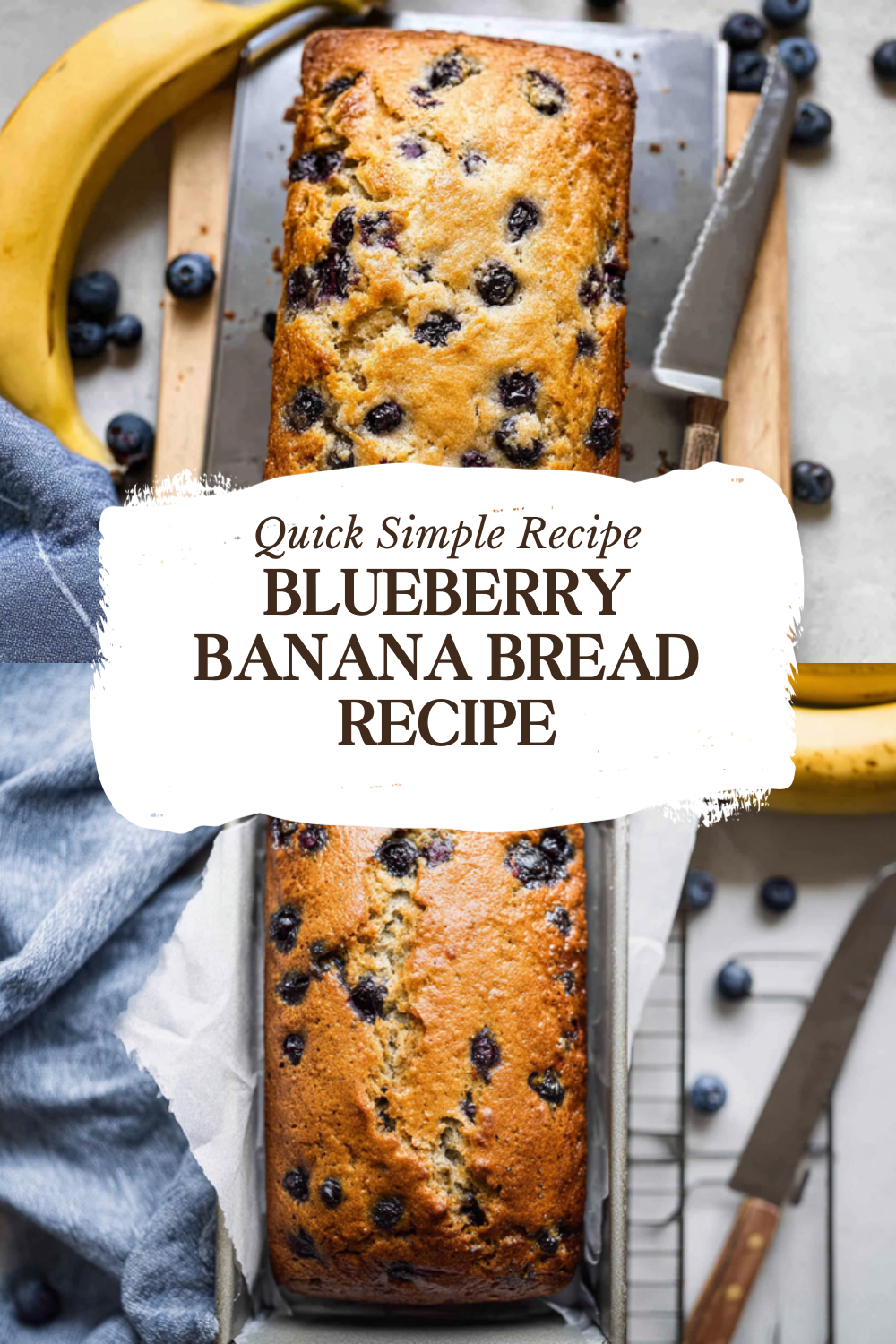 Blueberry Banana Bread Recipe