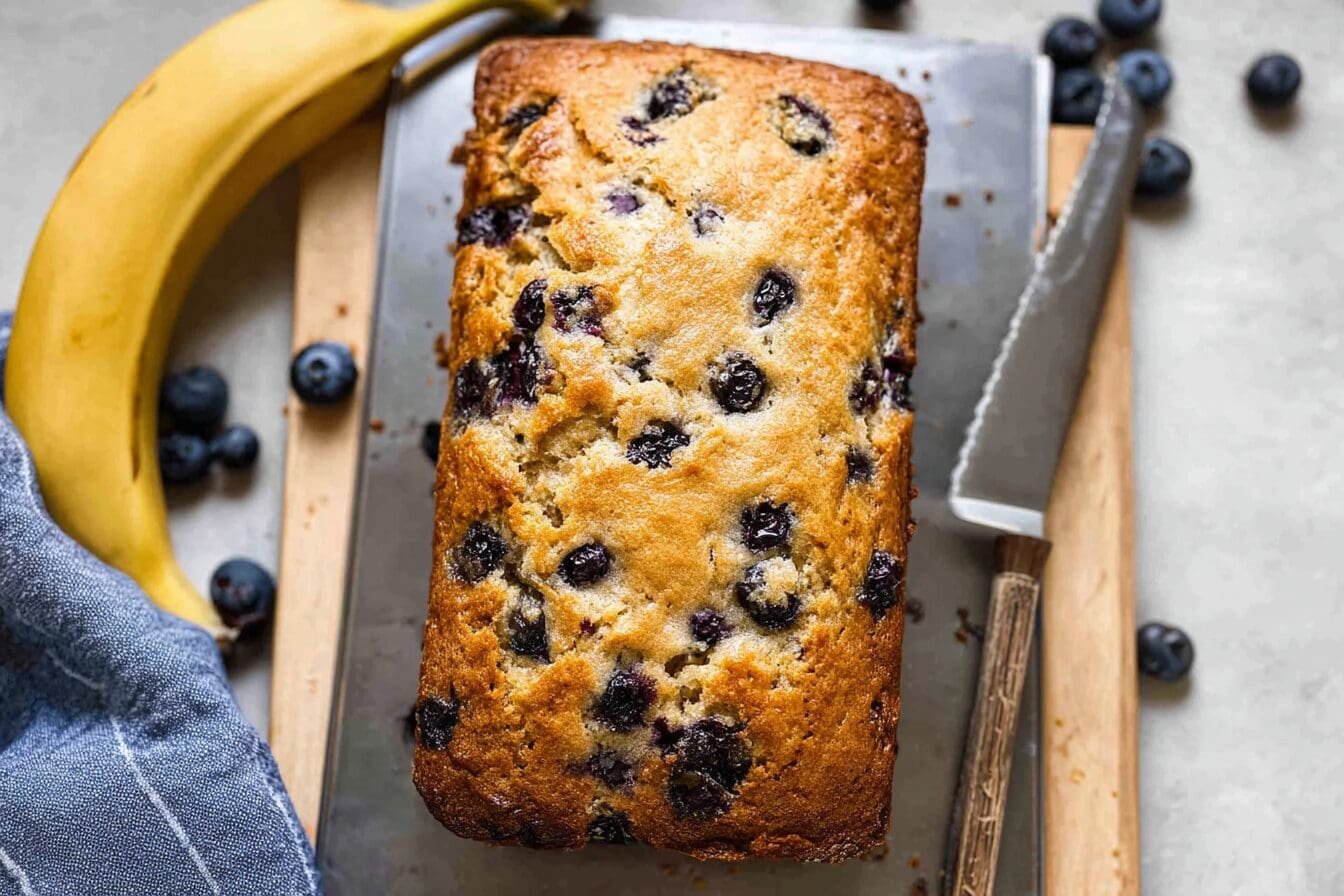 Blueberry Banana Bread Recipe