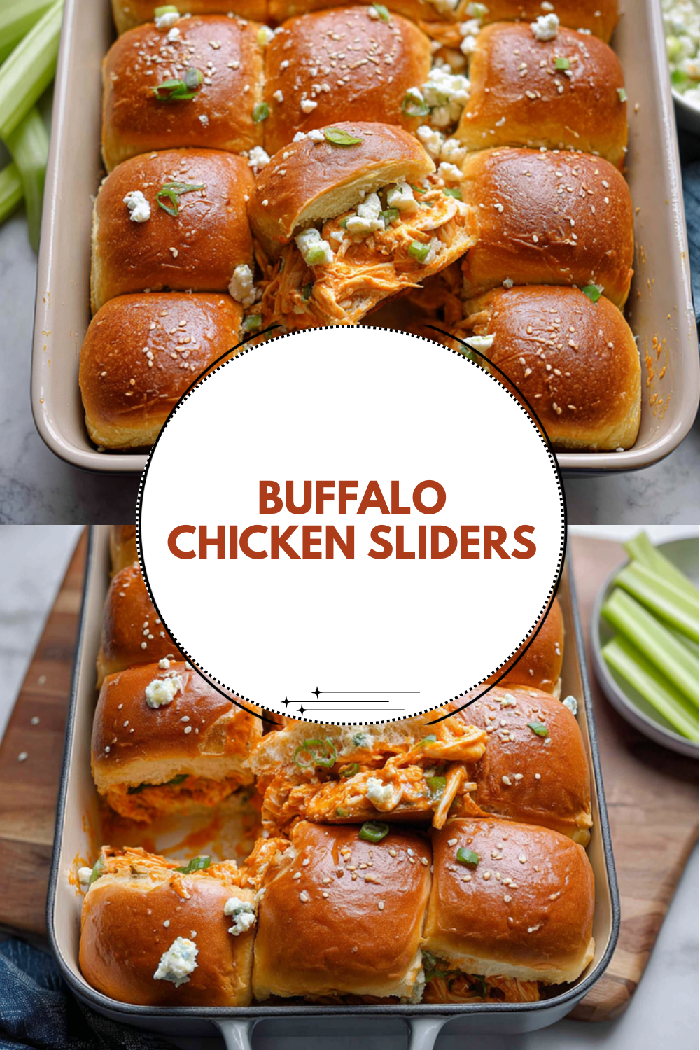 Buffalo Chicken Sliders