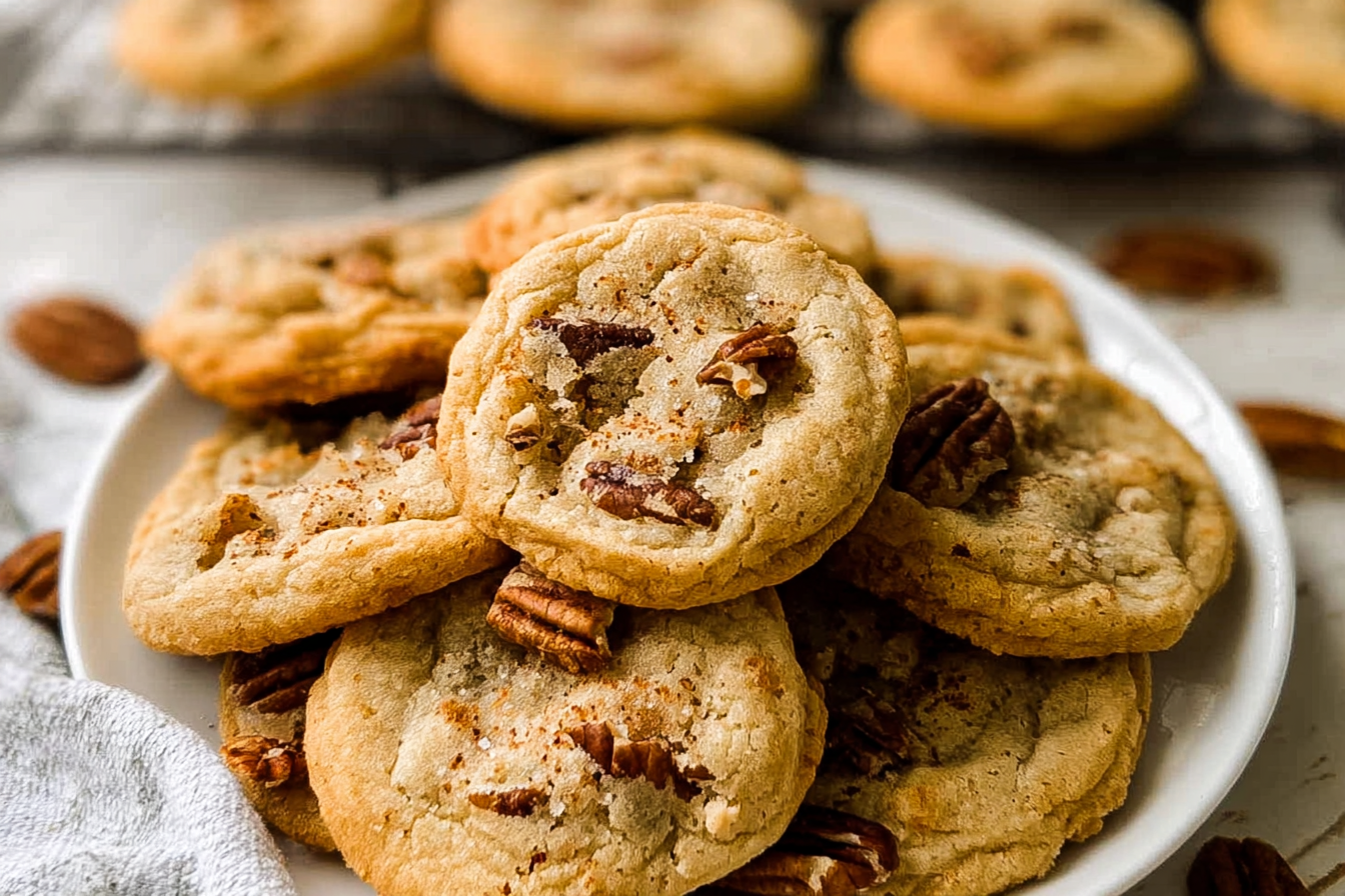 Butter Pecan Cookies