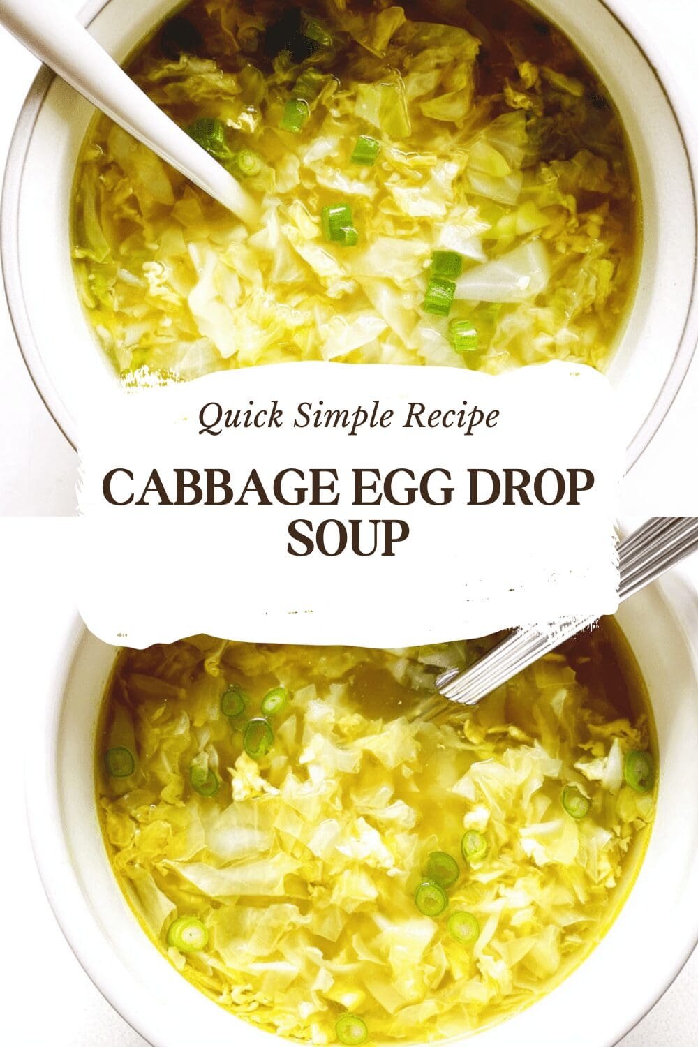 Cabbage Egg Drop Soup