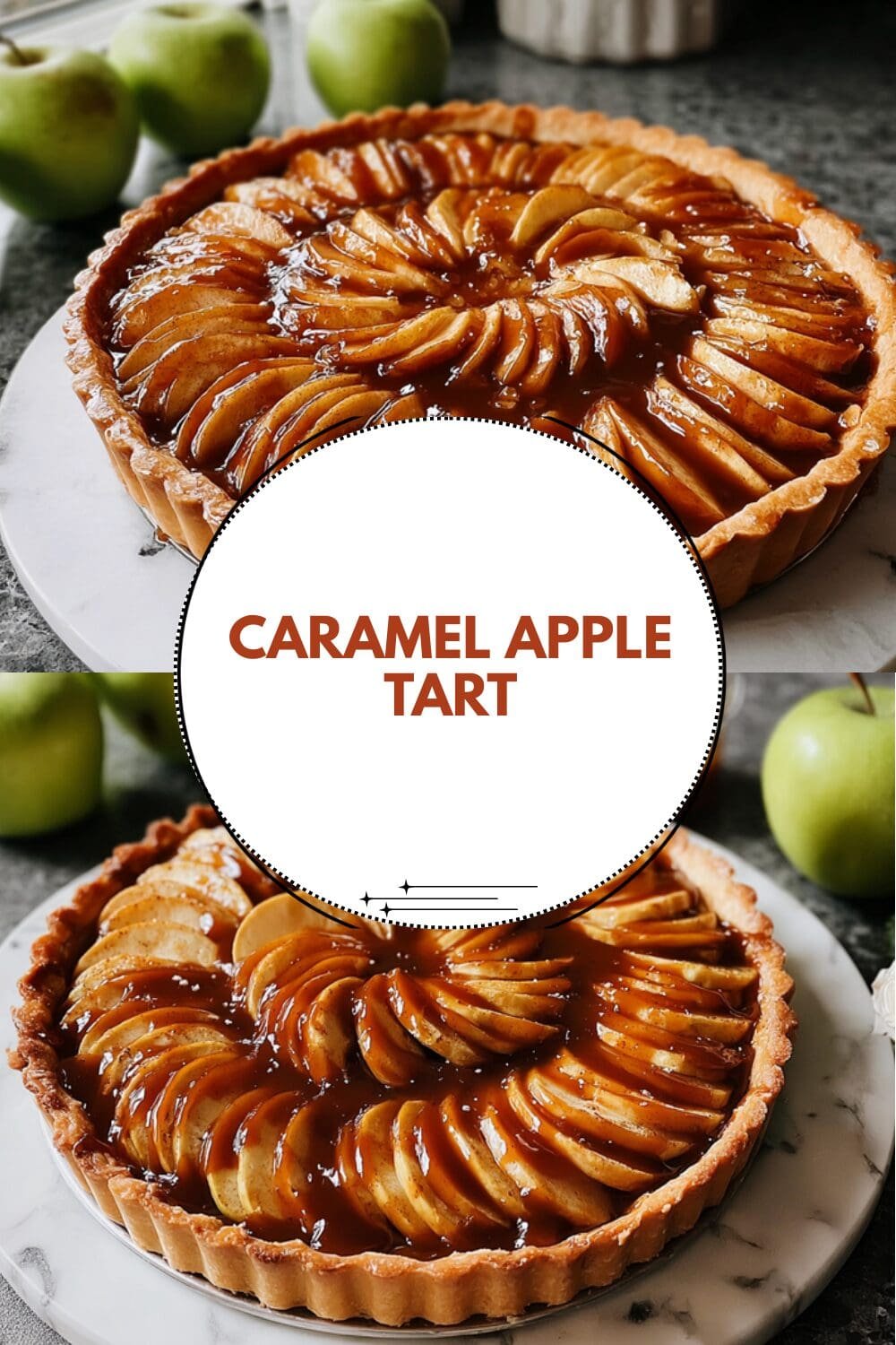 Caramel Apple Tart