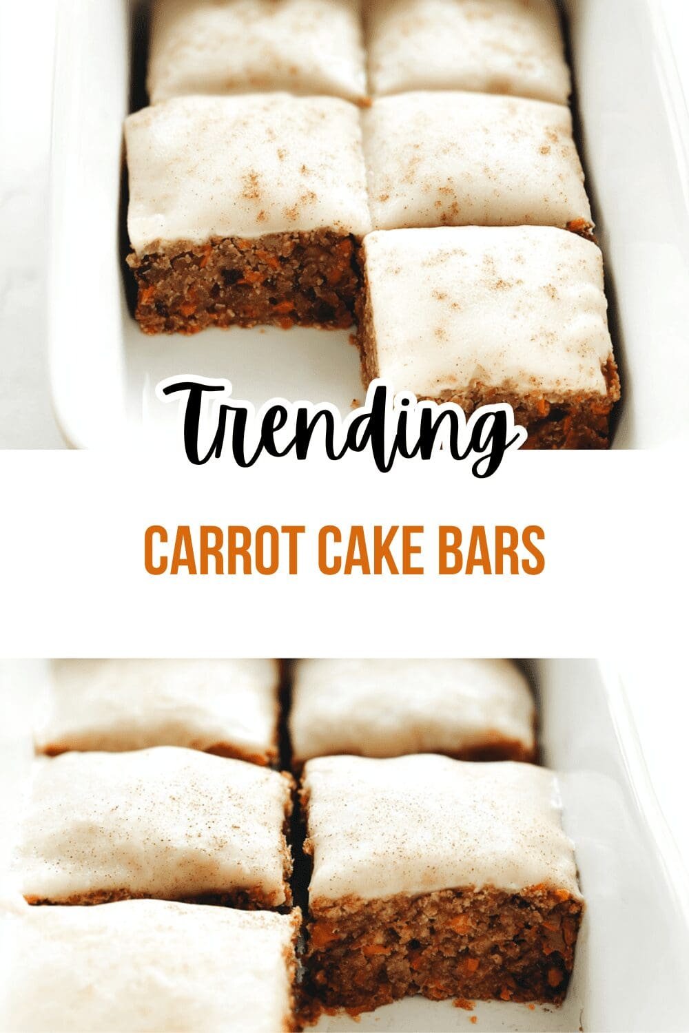 Carrot Cake Bars